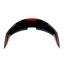 CASCO FF353 SPOILER BLACO M/ROJO M