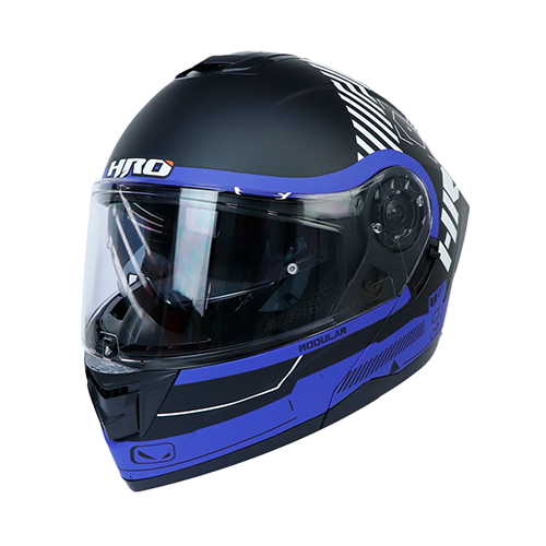 CASCO NEGRO M/AZUL TEST HRO 3480 S