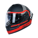 CASCO NEGRO M/ROJO TEST HRO 3480 L