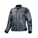 CHUMPA RIVA LADY LS2 NEGRO/GRIS/ROSA XS