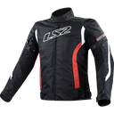 CHUMPA GATE MEN LS2 NEGRO/ROJO 2XL