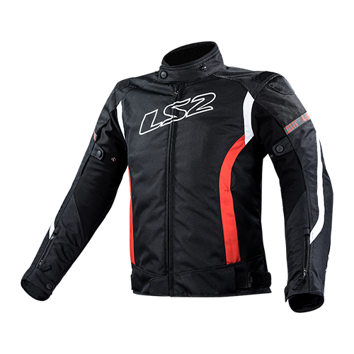 CHUMPA GATE MEN LS2 NEGRO/ROJO S