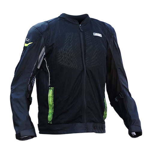 CHUMPA AIRY SUMMER LS2 NEGRO/AMARILLO XL