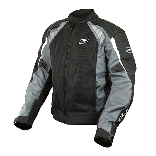 CHUMPA MESH SCUD (2S) LLUVIA N - GRIS XXL