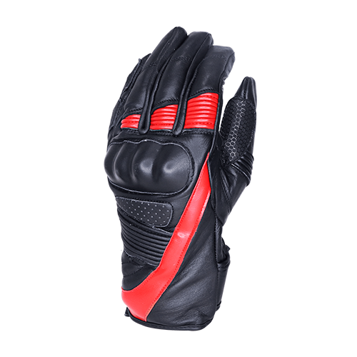 GUANTE BB STREET PIEL NEGROJ L