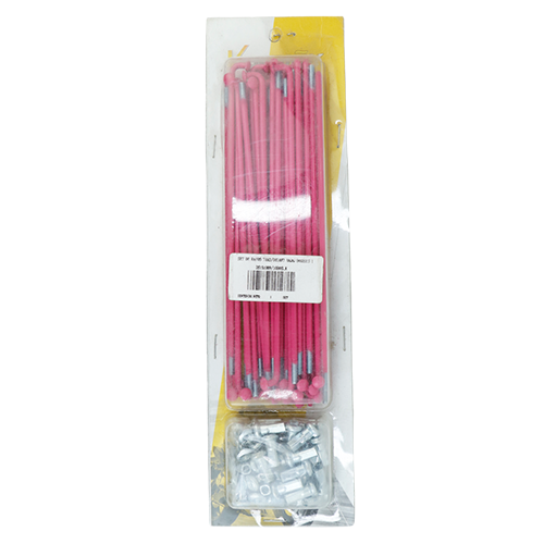 SET DE RAYOS TRAS/DELANT BAJAJ BOXER´S R