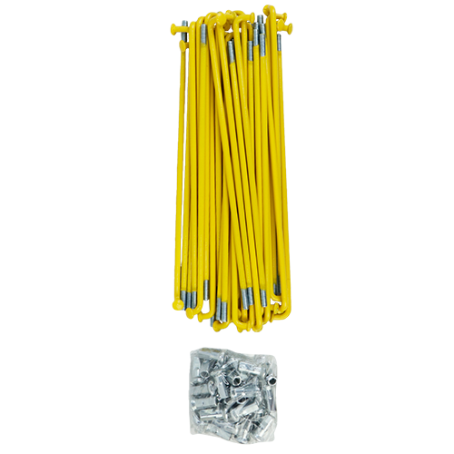 SET DE RAYOS TRAS/DELANT HONDA CGL125 AM