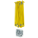 SET DE RAYOS TRAS/DELANT HONDA CGL125 AM