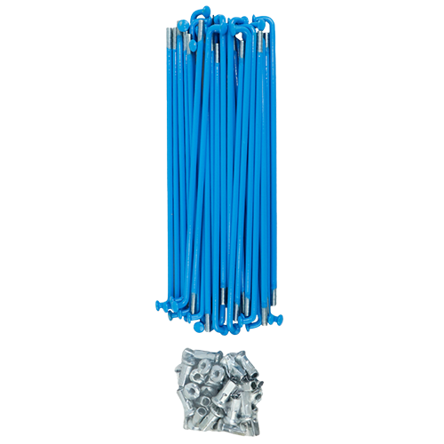 SET DE RAYOS TRAS/DELANT HONDA CGL125 AZ