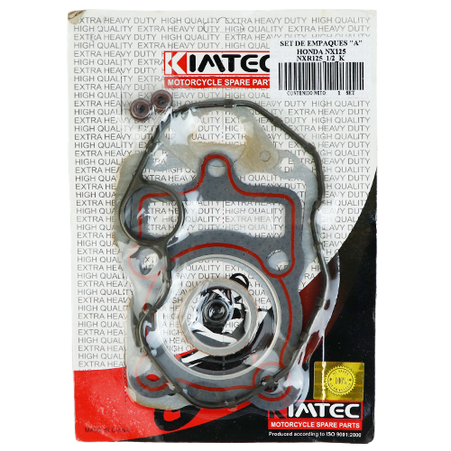 SET DE EMPAQUES A HONDA NXR125 KIMTEC