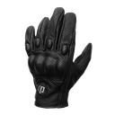 GUANTE DE PIEL LISO NEGRO TALLA L