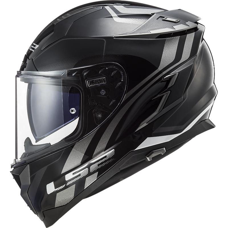 CASCO LS2 CHALLNGR PROPLLER NEGRO/GRIS S