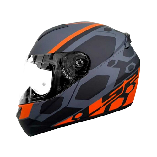 CASCO FF352 MEIN NEGRO M/NARANJA LS2 S