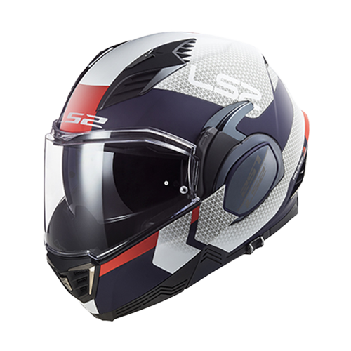 CASCO VALIANT II CITIUS BLAN/AZUL LS2 S