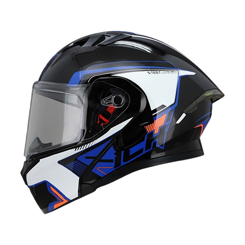 CASCO NEGRO M/AZUL NUROF ICH-3120 S