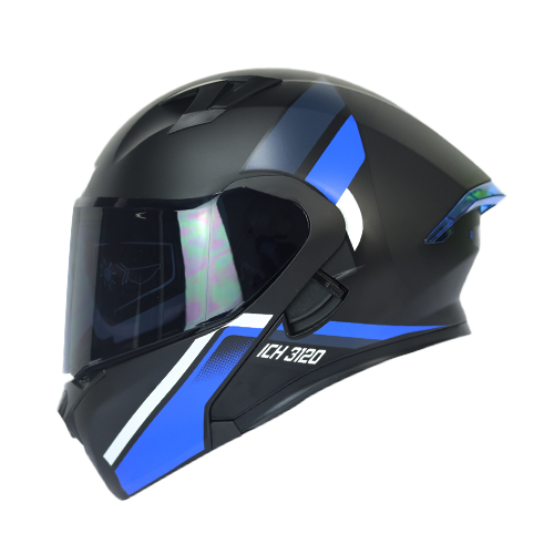 CASCO NEGRO M/AZUL RENDOO8 ICH-3120 S