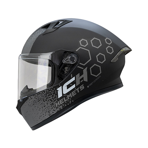 CASCO NEGRO M/GRIS ROYALTY ICH 503 S
