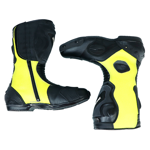 BOTAS SPORT BLACK BIKE NEGRO/AMARILLO 10