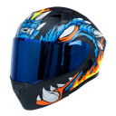CASCO NEGRO M/AZUL DRAK ICH-3120 L