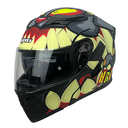 CASCO GRIS M/ROJO BAD HRO 3400 M