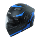 CASCO NEGRO M/AZUL XCOMBAT HRO 3400 XL