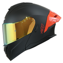 CASCO NEGRO M/ROJO SOLID HRO 3480 L