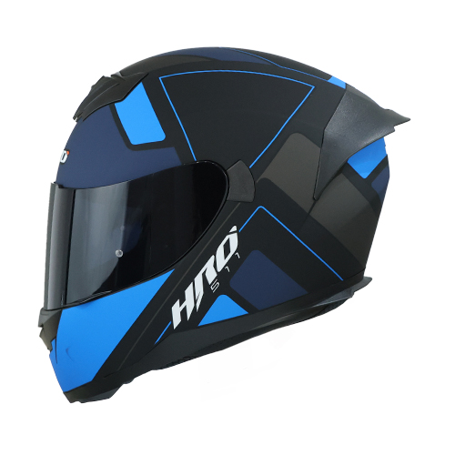 CASCO NEGRO M/AZUL WIZ HRO 511 XL