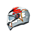 CASCO AGV K3 SV BUBBLE GREY ML