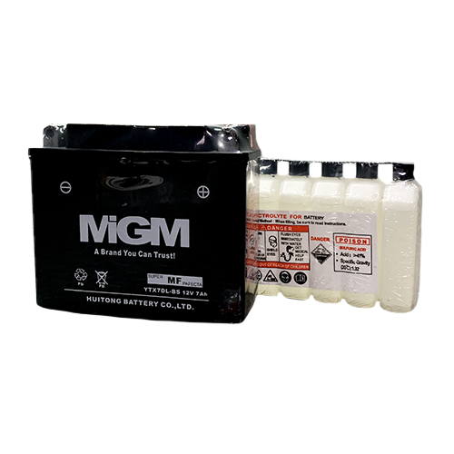 BATERIA YTX7DL-BS (12N7A-3A) MGM