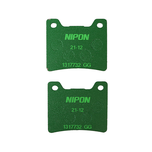 SET DE PASTILLAS TRAS. FZR600 NIPON