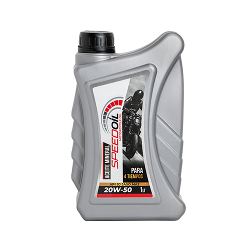 [20W50-SPEEDOIL_4T] LITRO DE ACEITE 20W50 SPEED OIL 4T MINER