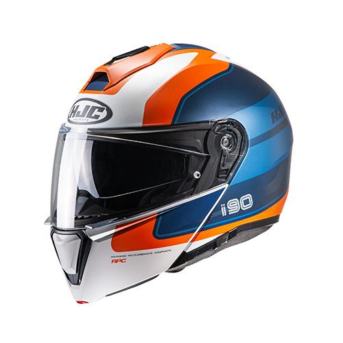 [HJC-I90-WASCO_BAZNARS] CASCO HJC i90 BLANCO/NEG/NAR WASCO S