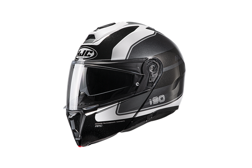 [HJC-I90-WASCO_BGNM] CASCO HJC i90 BLANCO/NEG/GRIS WASCO M