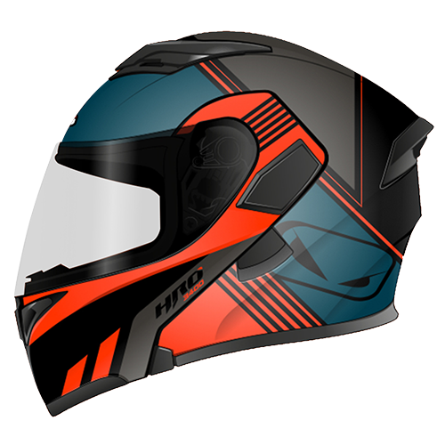 [HRO-3400SDV-AHEAD_NNARS] CASCO NEGRO/NARANJA AHEAD HRO 3400 S