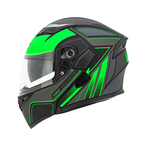 [HRO-3400SDV-CRONO_AZMVS] CASCO AZUL M/VERDE CRONO HRO 3400 S