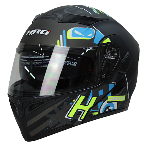 [HRO-3400SDV-IRREAL_NMAZS] CASCO NEGRO M/AZUL IRREAL HRO 3400 S