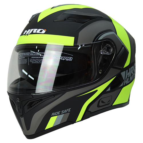 [HRO-3400SDV-KURE_NMAMAS] CASCO NEGRO M/AMARILLO KURE HRO 3400 S