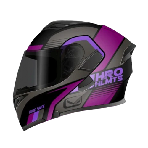 [HRO-3400SDV-KURE_NMMORM] CASCO NEGRO M/MORADO KURE HRO 3400 M