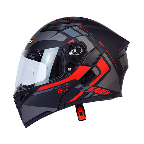 [HRO-3400SDV-LUZPET_NMRJS] CASCO NEGRO M/ROJO LUZPET HRO 3400 S