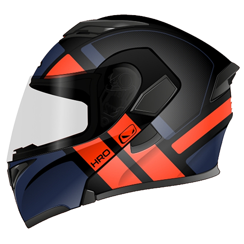 [HRO-3400SDV-SAEZ_NMNARS] CASCO NEGRO M/NARANJA SAEZ HRO 3400 S