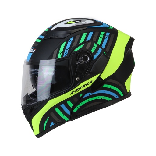 [HRO-3400SDV-TWEYES_NMAMAS] CASCO NEGRO M/AMARILLO TWEYES HRO 3400 S