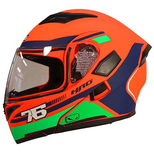 [HRO-3400SDV-VULCAN_NARMVS] CASCO NARANJA M/VERDE VULCAN HRO 3400 S