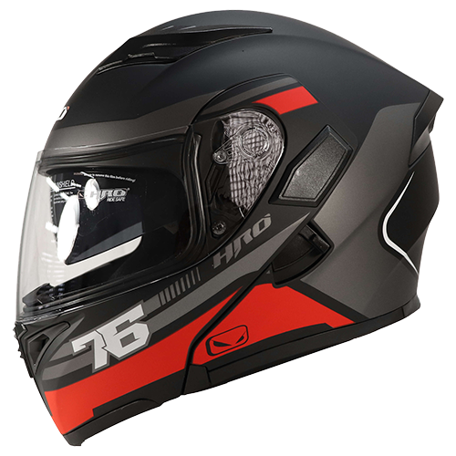 [HRO-3400SDV-VULCAN_NMRS] CASCO NEGRO M/ROJO VULCAN HRO 3400 S