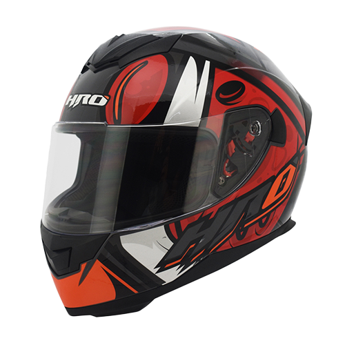 [HRO-511-FRUK_GRXL] CASCO GRIS/ROJO FRUK HRO 511 XL