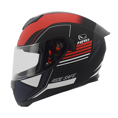 [HRO-511-ZONE_NMRXL] CASCO NEGRO M/ROJO ZONE HRO 511 XL