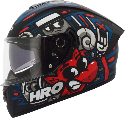 [HRO-518DV-STOPER_NMAZS] CASCO NEGRO M/AZUL STOPER HRO 518 S