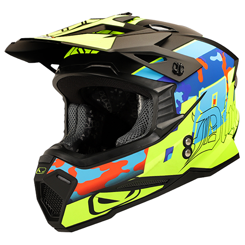 [HRO-MX03-DIRT_NMAMAL] CASCO NEGRO M/AMARILLO DIRT HRO MX03 L
