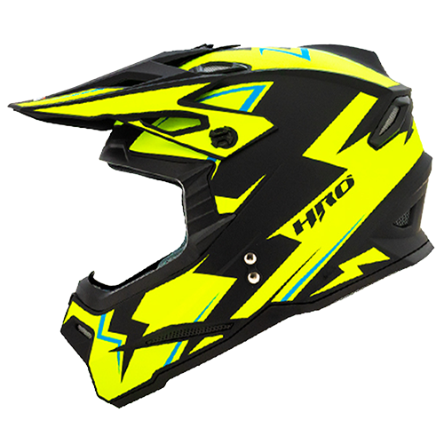 [HRO-MX03-KOMBO_NMAMAL] CASCO NEGRO M/AMAR KOMBO HRO MX03 L