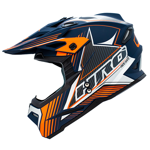 [HRO-MX03-PAX77_AZGM] CASCO AZUL M/GRIS PAX77 HRO MX03 M