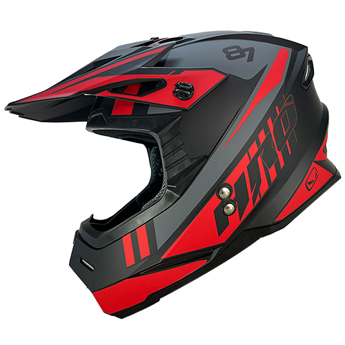 [HRO-MX03-PROCESS_NMRL] CASCO NEGRO M/ROJO PROCESS MX03 L